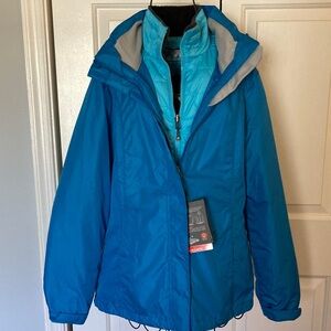 NWT Zeroxposure 3 in 1 Jacket/Coat